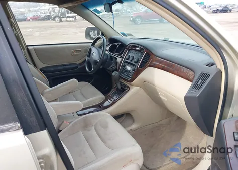 2002 Toyota Highlander V6 z USA, uszkodzony, nr VIN JTEGF21A320072020